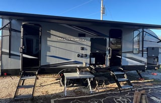 Cherokee Alpha Wolf - Making S'more Memories.