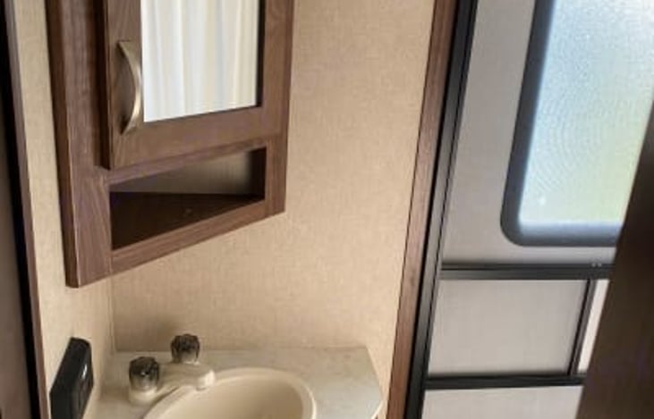 Bathroom /  sink area