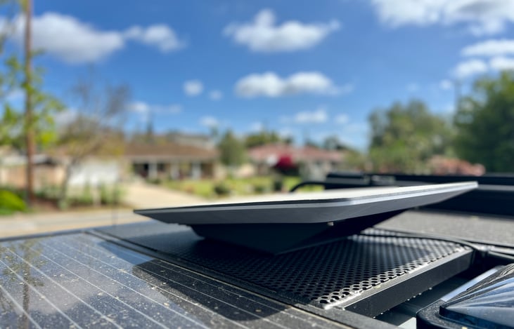 With the built-in Flat High Performance Starlink, you can enjoy high-speed, low-latency internet while in motion. *Additional charges may apply.