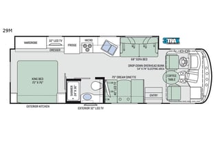 2018 Thor Motor Coach Hurricane 29M