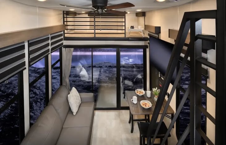 There's the 2nd loft.