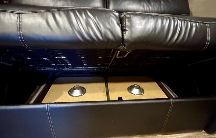 Dining Tables under fold down couch