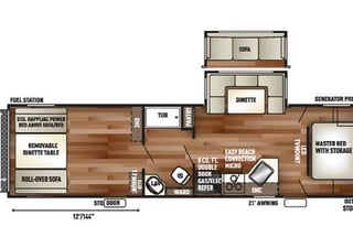 2016 Forest River RV Cherokee Wolf Pack 25PACK12