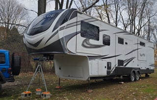 Modern and Luxurious 5th Wheel Retreat