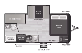 2022 Keystone RV Hideout Single Axle 176BH