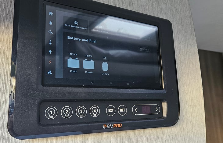 control panel tablet