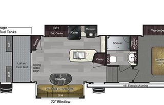 2017 Keystone RV Carbon 364