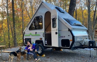 A-Frame Pop-Up Camper