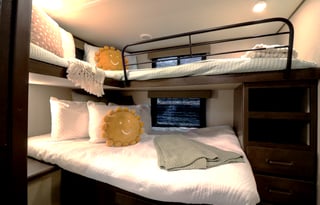 Say hello to "Courage"! Our 23 Grand Design 297QB!