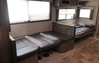 Ed and Cherish's Kid-friendly Entertainment Camper