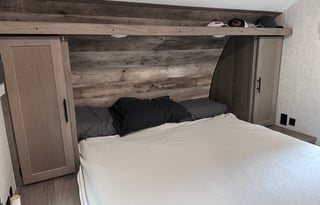 Private bunk room camper