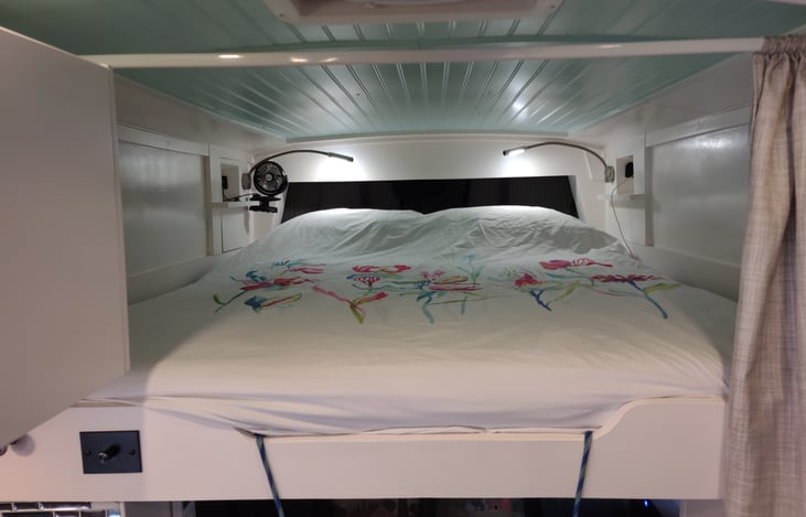 "Master bedroom" folded down.