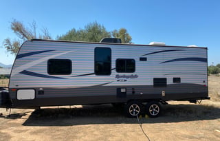 Huey the Family camper.