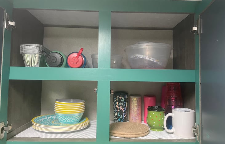 Kitchen essentials for your use.