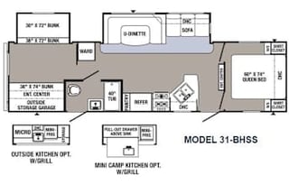 2016 Palomino Puma 31-BHSS