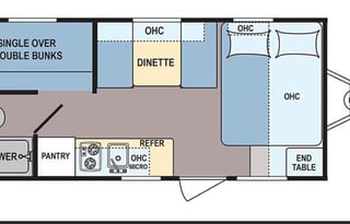 2017 Dutchmen RV Coleman Lantern LT Series 17FQ