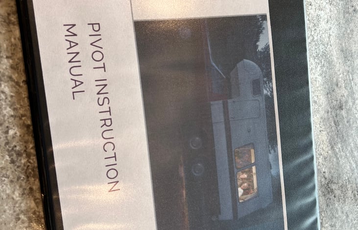 Instruction manual with step-by-step instructions all things RVing.