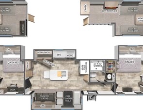 Forest River RV Puma Destination 421LFT