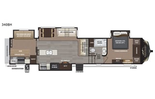 2017 Keystone RV Montana High Country 340BH