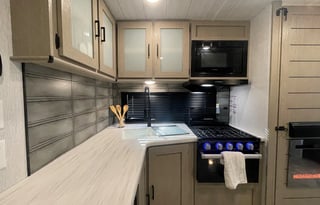 COZY NEW Forrest River Travel Trailer