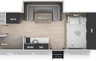 2022 Forest River RV Cherokee Wolf Pup 17JG