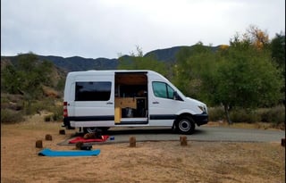 Custom ECO High-top Sprinter Camper Van (Drivable)