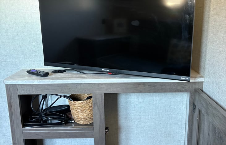 Storage in kids bunk room