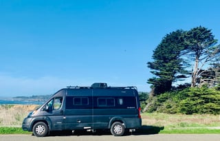 WINNEBAGO TRAVATO Camper Van for winter travels !