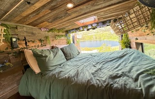 Forest Temple on Wheels for Magical Road Trips