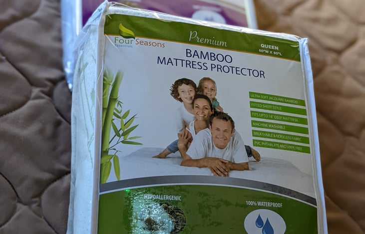 Clean mattress protectors provided, bring your own linens to put on top.