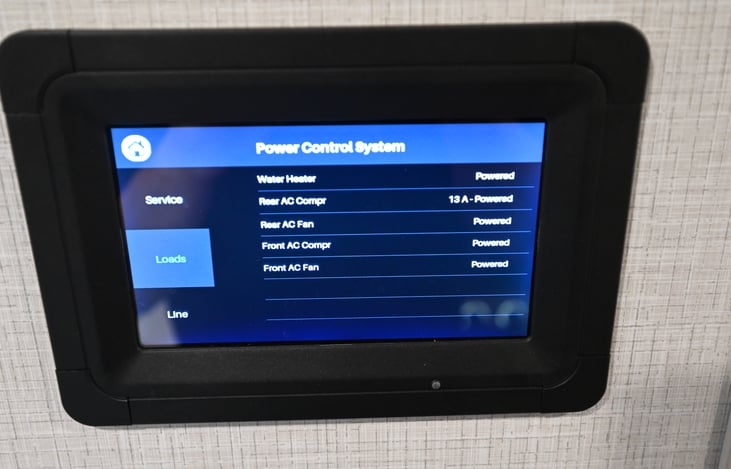 Coach Power Control Center