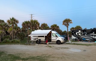Luxury Mercedes Camper Van | Sleeps 4 | Generator