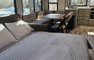 Two fireplaces and a Secret Bunkroom!