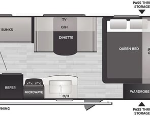 Keystone RV Passport Mini 170BH