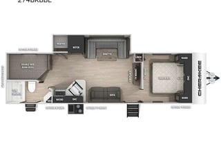 2021 Forest River RV Cherokee Black Label 274BRBBL Sleeps 10