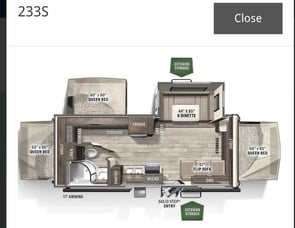 Forest River RV Flagstaff Shamrock 233S