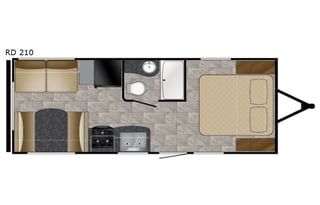 2017 Heartland Pioneer RD 210