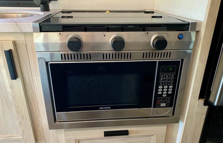 3 Burner Stove Plus Oven