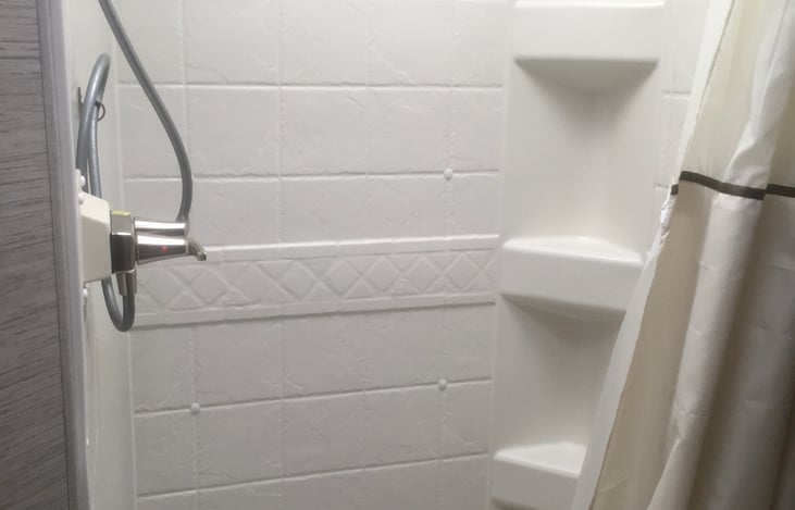 Full stand up shower