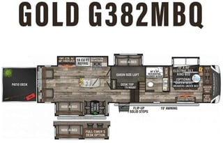 2021 KZ Durango Gold G382MBQ