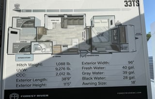 2026 Forest River RV Salem 33TS