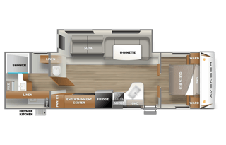 The Avenger. Delivery Only. Linens provided.