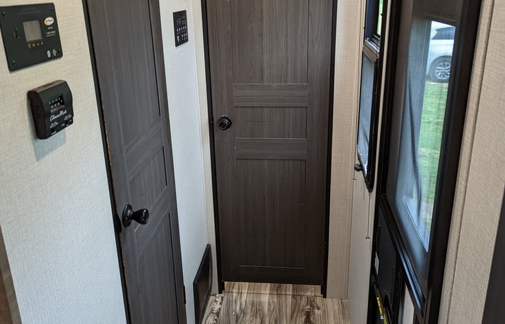 Hallway from Living Room (Doors Closed)