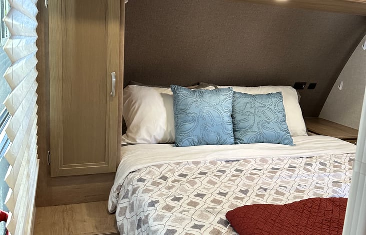 Closet to the left of Queen size bed