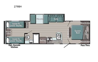 2022 Gulf Stream RV Ameri-Lite Ultra Lite 279BH