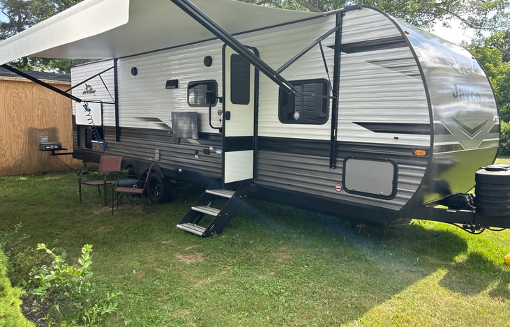 Outside living area park on our property