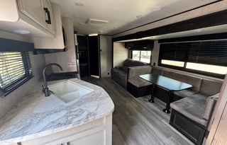 The Parkers kid approved 22 Jayco Jayflight!