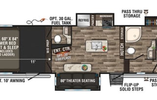 2019 KZ Sportster 343TH11