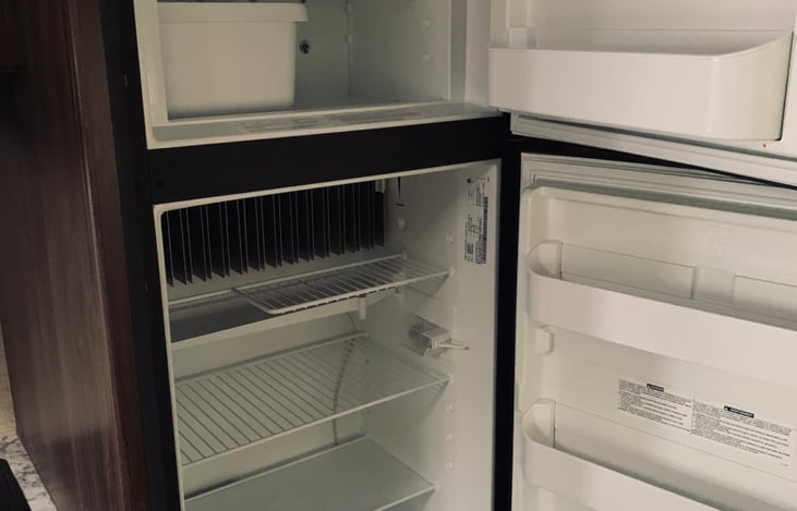 Indoor refrigerator and freezer