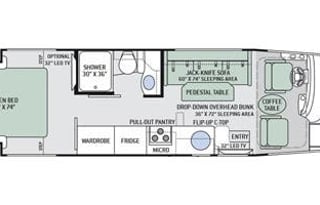 2016 Thor Motor Coach Axis 25.2